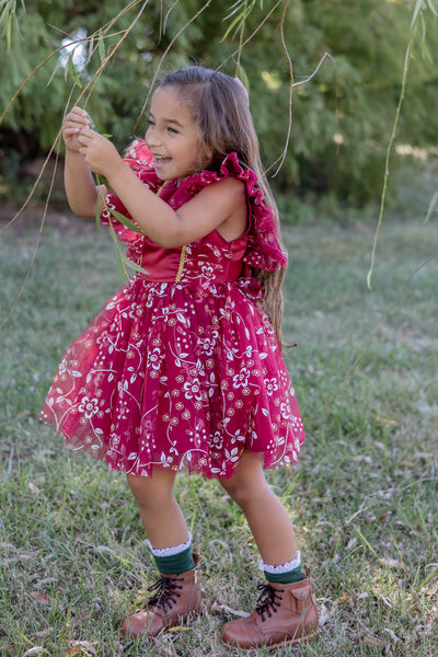 Marriah's White Christmas Dress