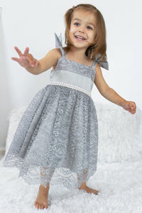 Aspen Dress. Silver