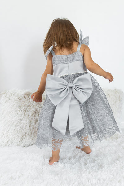 Aspen Dress. Silver