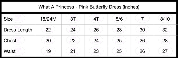 Pink Butterfly Dress