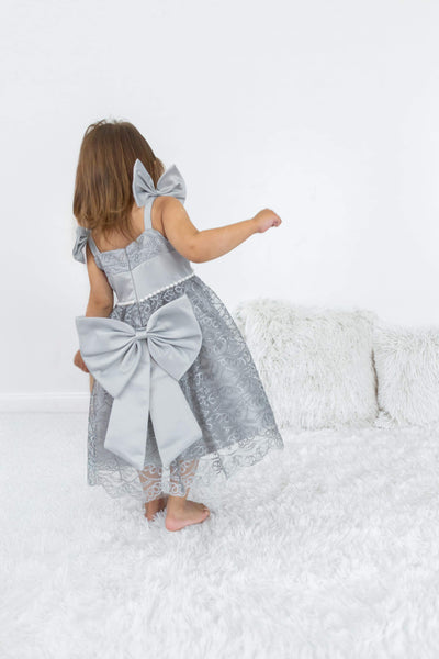 Aspen Dress. Silver