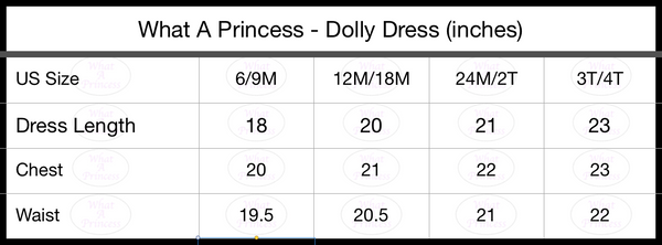 Dolly Dress. Rose