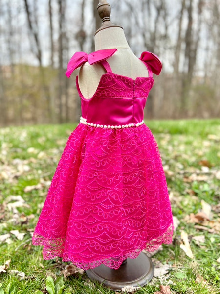 Aspen Dress. Pink