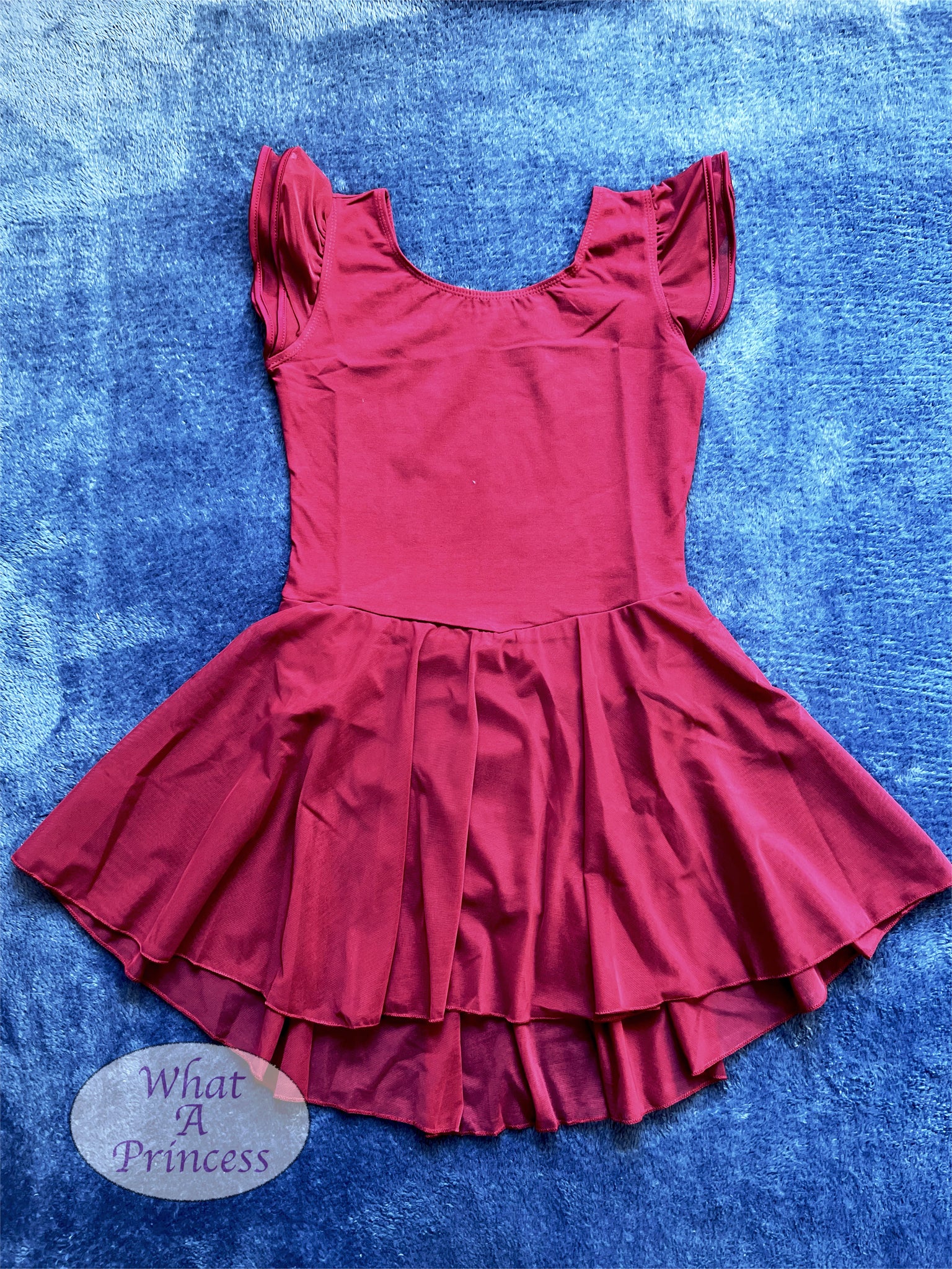 Leotard. Burgundy. Size 7/8