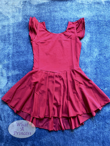 Leotard. Burgundy. Size 7/8